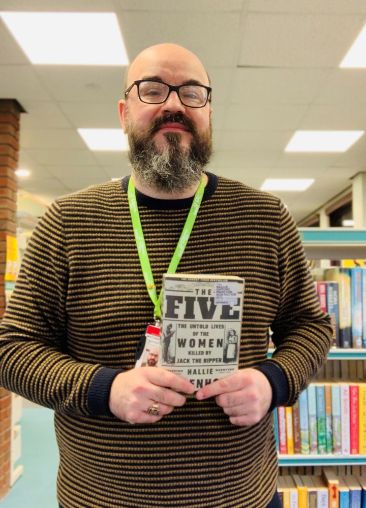 Matt Prosser, Customer Services Assistant, Pitsea Library, Essex Libraries